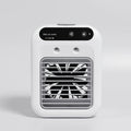 Ultra-Quiet Portable Mini Air Cooler & Humidifier | 500ml USB Rechargeable Desk Fan